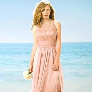 rose color evening grown